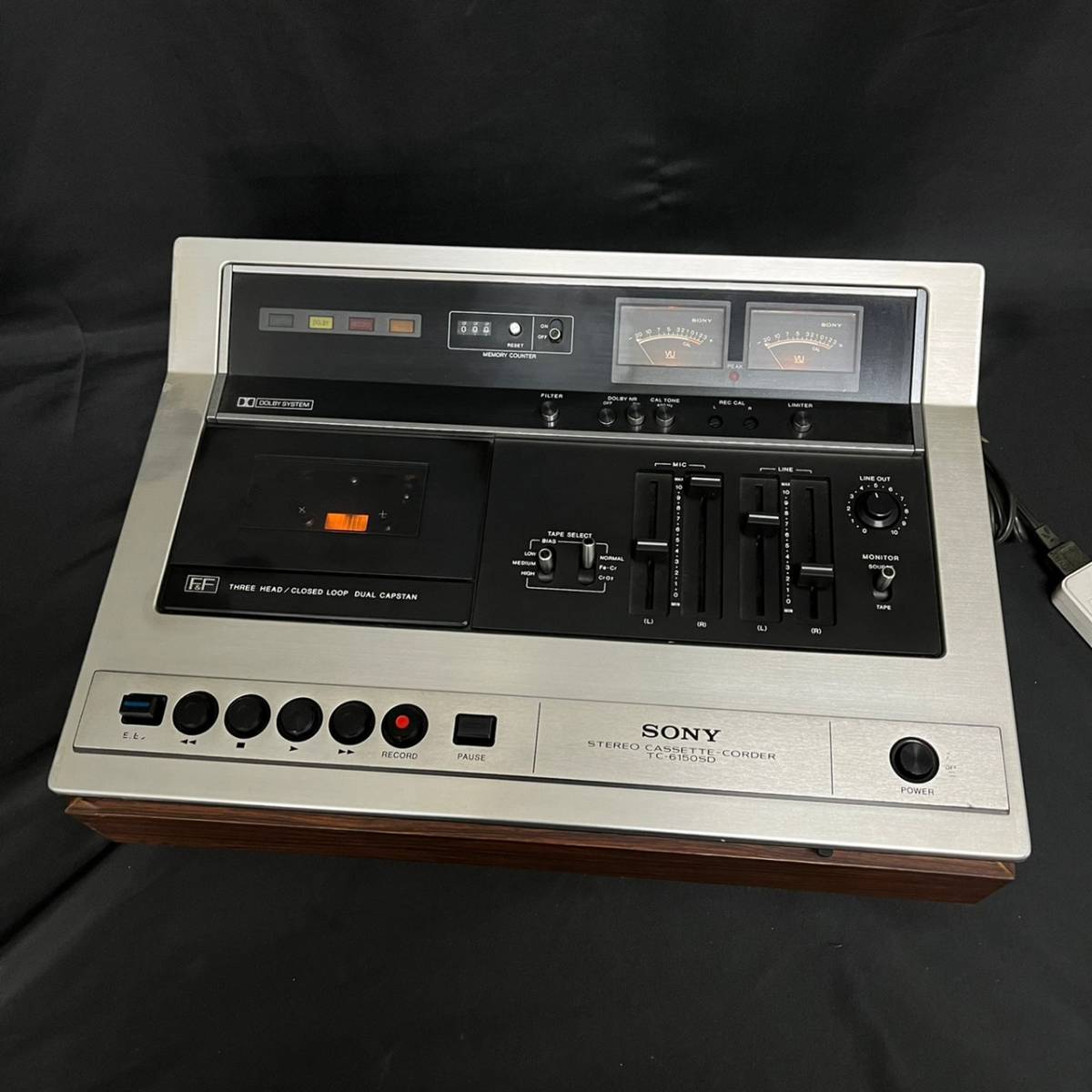 SONY TC-6150SD カセットデッキ ダストカバー付き abitur.gnesin