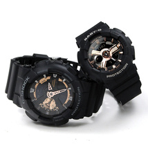 【新品未使用】G-SHOCK & BABY-G★ブラック × ローズゴールド ペア★GA-110RG-1AJF BA-110XRG-1AJF★ペアケース付★タグ付き★送料も安い_画像3