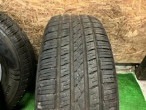 トヨタ ランドクルーザー プラド 90 後期 純正 16インチ 7J +15 265/70R16 HIFLY 夏タイヤ バリ溝 タイヤホイール 4本セット_画像9