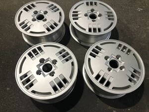 値下　旧車　日産　鋳造ホイール　デットストック新品　5.5JJx14 114.3-4穴　オフセット45 86年12月？　車種不明　アルミホイール