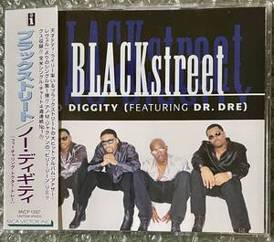 43s Blackstreet Featuring Dr. Dre No Diggity レア国内盤帯付　名曲REMIXES！CDS R&B Soul Funk RNB Hip Hop Contemporary R&B 中古品