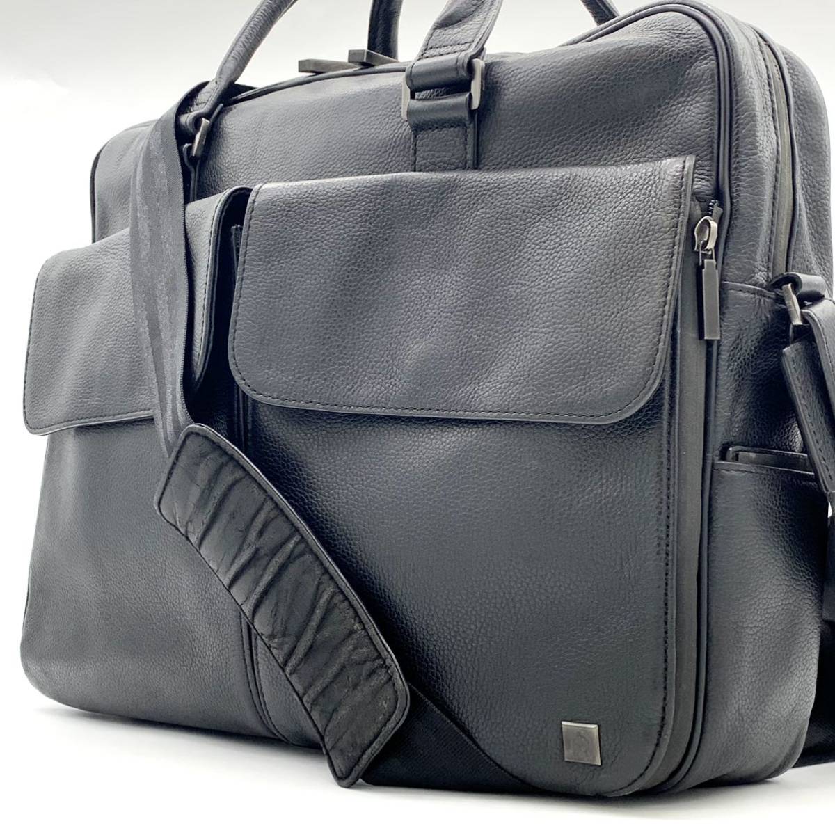 極美品 ダンヒル【最高級アイテム】DUNHILL ビジネスバッグ ブリーフ