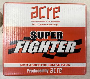 未使用 在庫処分 acre ブレーキパッド SUPER FIGHTER 273 アコード インテグラ S2000 シビック レジェンドなど リア用 即納