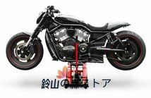 品質保証★バイクジャッキ バイク ジャッキ バイクリフト バイクスタンド 油圧式 足踏み式 耐荷重680kg_画像3