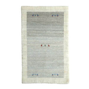 プレミアムギャッベ 絨毯／ホシナマイ（カシュクリ） 133×81cm イラン産 ギャベ 手織り リビング ウール ラグ ラグマット（HS-11154）