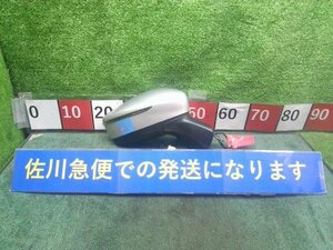 日産 ノート NE12 純正 右サイドミラー ドアミラー ミラー 後期 電動格納 ヒーター付 8ピン 再塗装 小傷有り 現状販売 中古