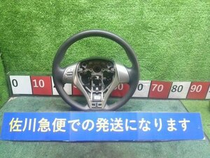 日産 エクストレイル NT32 ステアリングホイール ステアリング ハンドル スイッチ付 カバー欠品 小傷有り 現状販売 中古