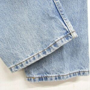 新品未使用 サイズ W29 L30 Levi’s 505 デニム パンツ ジーンズ レギュラー フィット ジーパン ライト ブルー 古着 ビンテージ 3JU1815の画像9