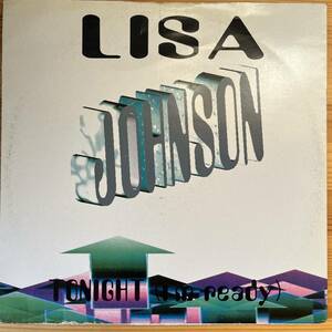 イタリア盤　12“ Lisa Johnson Tonight (I'm Ready) TRD 1397