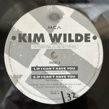 国内盤　プロモ　12“ Kim Wilde If I Can't Have You ICA-1_画像2