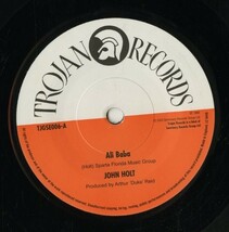 03年 UKプレス盤 John Holt - Ali Baba / I'm Your Man [Trojan Records TJGSE006] Reggae Rock Steady 69年録音 Duke Reid 45RPM_画像1