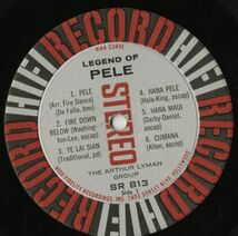 59年 USオリジナル Arthur Lyman - The Legend Of Pele [HiFi Records SR 813] ステレオ盤 アーサー・ライマン EXOTICA Martin Denny_画像3