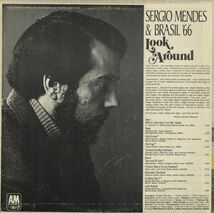 68年 USオリジナル Sergio Mendes & Brasil '66 - Look Around [A&M SP 4137] ステレオ盤 Dave Grusin 参加 Latin Jazz Samba_画像2