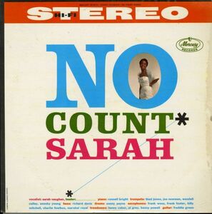 USオリジナルLP！DG 深溝 STEREO盤 Sarah Vaughan / No Count Sarah 59年【Mercury / SR 60116】サラ・ヴォーン ジャズ・ヴォーカル