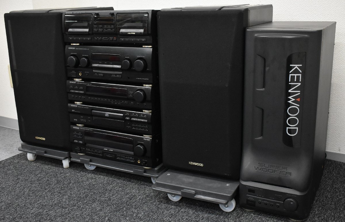 Σ複 6020 現状品 KENWOOD ケンウッド システムコンポ 3個口発送