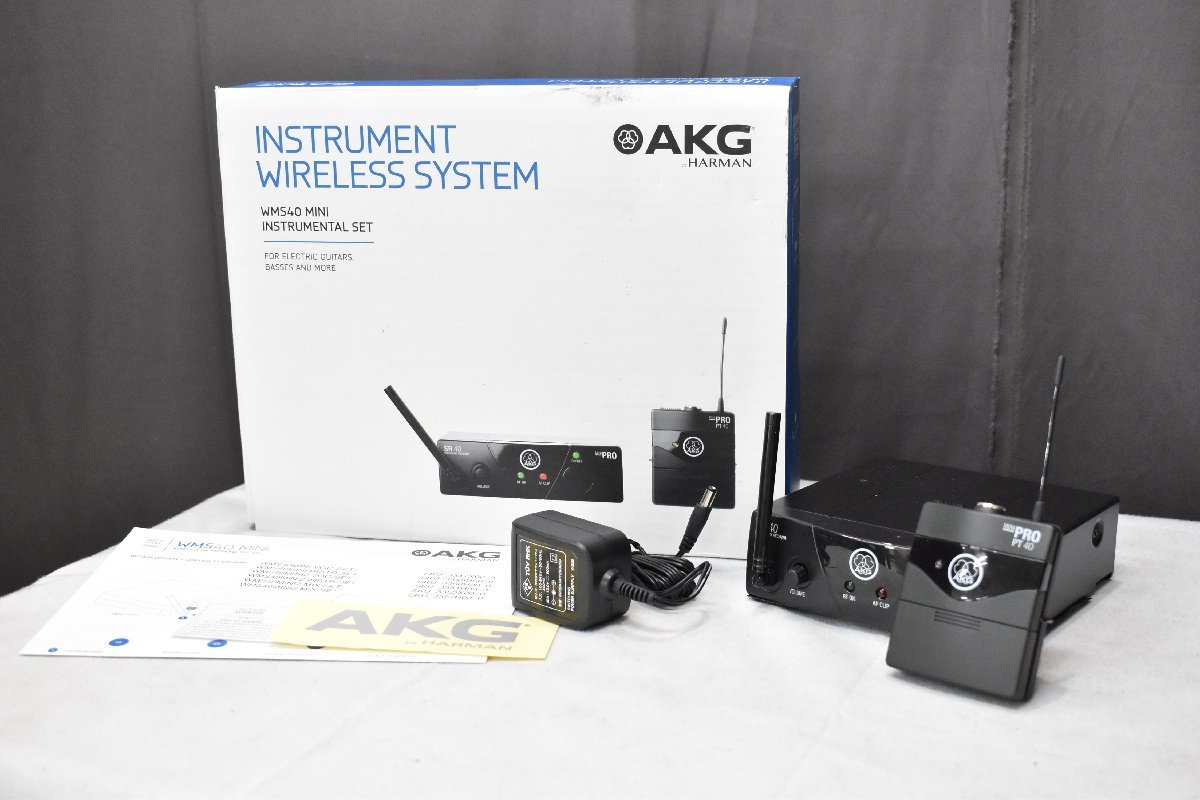 カタログのみ】AKG Wireless System Catalog 2017.10 検 DMS TETRAD