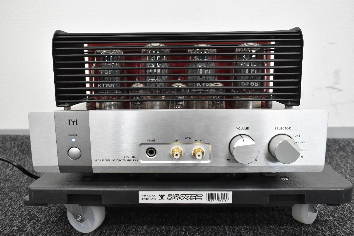 Σ6235 中古 TRIODE トライオード 真空管プリメインアンプ TRV-88SE