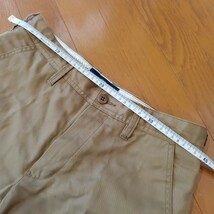 HARVARD UNIVERSITY　ハーバード ユニバーシティ 膝下パンツ　クロップドパンツ ハーフパンツ　半パン　キャメル メンズサイズ 30　中古品_画像3