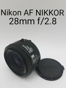 Nikon ニコン AF NIKKOR 28mm f/2.8