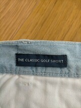 90s ビンテージ USA製 POLO RALPH LAUREN THE CLASSIC GOLF SHORT ポロラルフローレン ゴルフタグ 2タック シャンブレ ショートパンツ W30_画像7