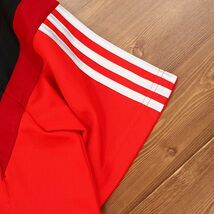 adidas アディダス サッカー ドイツ代表 DEUTSCHER FUSSBALL BUND 2014-2015 半袖 ポロシャツ Sz.M　メンズ 赤　I3T00183_6#A_画像2