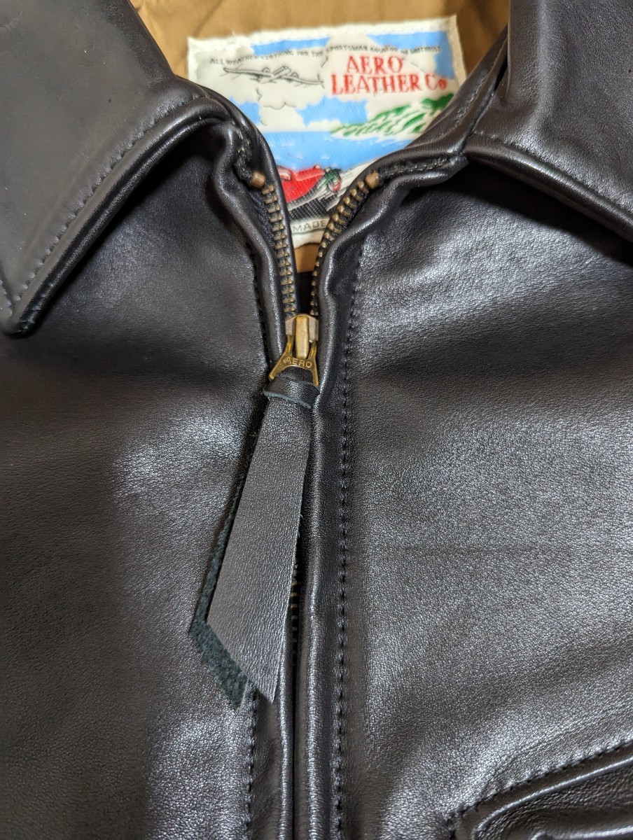 Aero LEATHER エアロレザー エディフィス別注 ハーフベルテッド