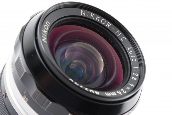 ☆美品動作確認済☆ NIKON ニコンNIKKOR-N・C Auto 24mm f2.8