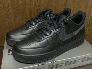 22年製 NIKE AIR FORCE 1 LOW SP SLAM JAM ナイキ エアフォース スラムジャム 別注 コラボ AF1【DX5590-001】ブラック BLACK 黒 US10.5