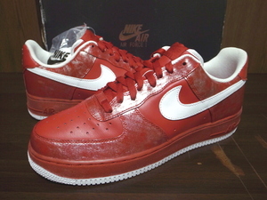 08年製 日本未発売 NIKE WMNS AIR FORCE 1 LOW PPR V ナイキ エアフォース プレミアム バレンタイン AF1【316892-004】レッド 赤 US12