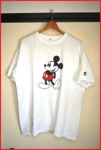 希少サイズ XL 90'sビンテージ MICKEY MOUSE ミッキー マウス Tシャツ Disney