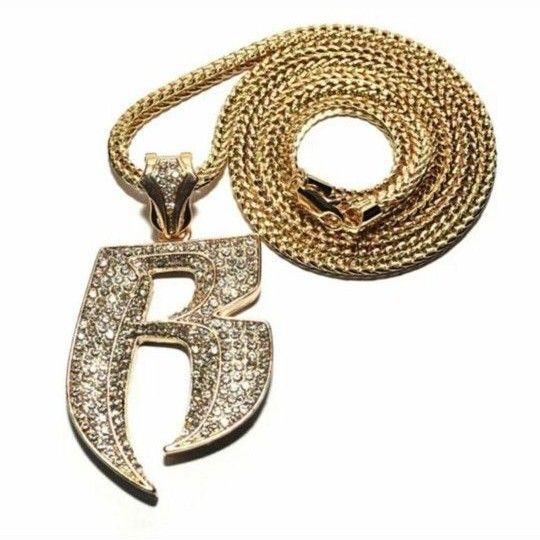 【大人気】silver ゴールドネックレス CZダイヤモンド HIPHOP