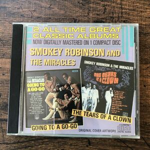 最終セール/送料無料/スモーキー・ロビンソン＆ミラクルズ/Smokey Robinson And The Miracles/Going To A Go-Go/Tears Of A Clown★2 in1CD