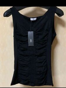  new goods 7900 jpy Ined gya The - car - ring tank top black 9 formal also 