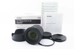 ★☆SIGMA シグマ 17-70mm F2.8-4 DC MACRO HSM Contemporary PENTAX用 #3600☆★