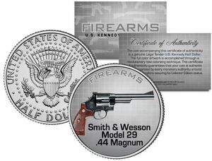 ★レア★新品　SMITH & WESSON M29 .44 マグナム JFKハーフドルUSコイン(50セント)★collector's item★ダーティー.ハリー★Last one !