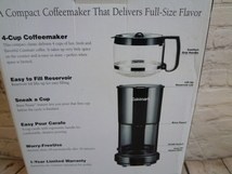 一流メーカー Cuisinart 4cup coffee maker クイジナート コーヒーメーカー本体 完動品_画像2