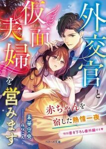 外交官と仮面夫婦を営みます　赤ちゃんを宿した熱情一夜 ベリーズ文庫／未華空央(著者),夜咲こん(イラスト)