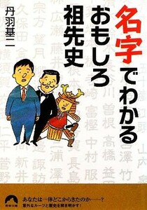 名字でわかるおもしろ祖先史 青春文庫／丹羽基二【著】