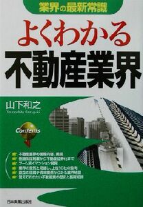 業界の最新常識　よくわかる不動産業界 業界の最新常識／山下和之(著者)