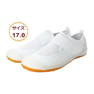 17.0cm white indoor shoes education physical training pavilion indoor shoes touch fasteners name .... kindergarten child care . elementary school man 23998-wht-170
