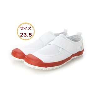 23.5cm red red indoor shoes education physical training pavilion indoor shoes touch fasteners name .... kindergarten child care . elementary school man 23999-red-235