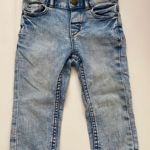 H&M デニムパンツ 74(6-9M)