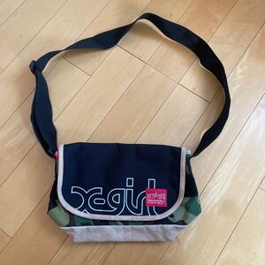 X-girl×Manhattan Portage MEDIUM MESSENGER【メッセンジャーバッグ】