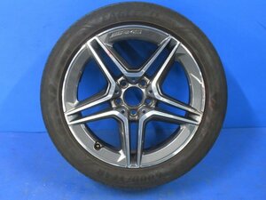 ベンツ Eクラス W213 AMG 純正 18インチ 8J +43 PCD112 5穴 A2134016300 245/45R18 100Y タイヤ ホイール 1本 (g084512)