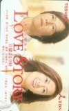 テレホンカード アイドル テレカ 中山美穂 LOVE STORY N0001-0100