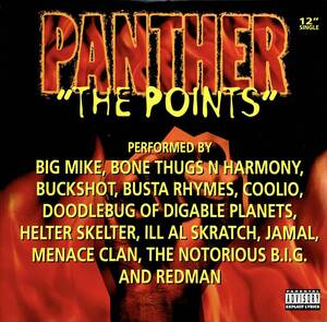 V.A. / The Points【12''】1995 / US / Mercury / 856 937-1 / 検索：333yen vinyl / Notorious Big / Redman / Coolio / Buckshot ...