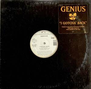 Genius / I Gotcha' Back【12''】1994 / US / RCA / 07863-62966-1 / 検索：333yen vinyl / Wu-Tang Clan