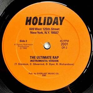Nice & Nasty 3 / The Ultimate Rap 【12''】1980 / US / Holiday / 2001の画像2