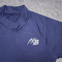 新品　XB　アクセフ×ベルガード　スポーツTシャツ　半袖　ネイビー　160　アンダーシャツ　ラッシュガードにも　男の子　未使用品_画像4
