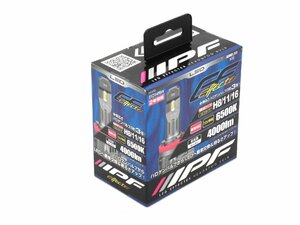 IPF LED エフェクター ヘッド＆フォグ バルブ H8/11/16 12V車 LEDバルブ 2年保証 車検対応 バルブ2本分 E101HFBW